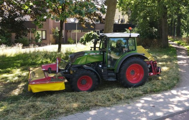 Maaien volgens hooilandbeheer met afvoer van maaisel